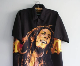 Vintage Bob Marley button up shirt | Official Bob Marley shirt | Bob Marley | - £130.75 GBP