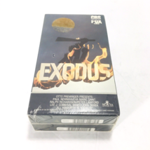 Exodus Vhs 1960, 1986 Cbs Fox Release 2 Tape Set Sealed Rare Hi-Fi Paul Newman - £134.75 GBP