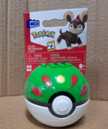 Mega Construx Pokémon - Poke Ball Series 21 - Litleo HWR - BENT PKGING - $20.29 CAD