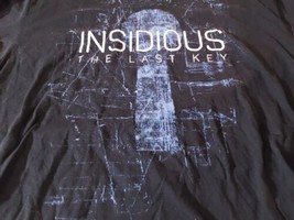 Insidious The Last Key T-shirt Movie Promo Horror Scary Size Large Black - £11.11 GBP