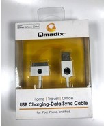 Qmadix Carga USB Cable Sincronización Datos Para Apple Ipod ,IPAD Y IPHO... - $7.91