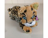 Little Brownie Go For Bold Leopard Cheetah Cat Plush Stuffed Toy 18&quot; Lon... - $22.56