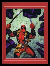 X Men Deadpool Framed 11x14 Marvel Masterpieces Poster Display  - $34.64