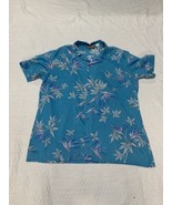 Vintage Fast Breakers Hawaiian Birds of Paradise Button Up Single Stitch... - £8.52 GBP