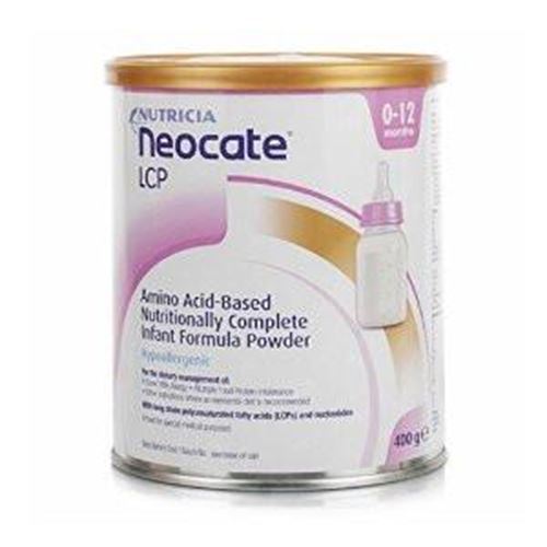 Neocate LCP 400g x 1 Amino Acid Based Formula - Cows Milk Protein Allergy - £39.09 GBP
