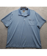 Greg Norman Play-Dry Golf Performance Polo Shirt Men&#39;s XL Multi Striped ... - $395.97 MXN