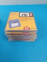 Iomega 100MB Zip Disks 5 Pack Formatted for PC . - £16.46 GBP