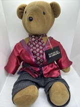 Vintage 1980 Douglas Bearbanks Plush Vanderbear Family 20” NABCo Robe &amp; Pants - £21.77 GBP