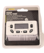 Pro Essentials Indoor Digital Timer Intertek Multiple On/Off Settings Pe... - $12.99