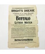 1890&#39;s Advertising Scribner&#39;s Magazine Kodak &amp; Buffalo Lithia Water Vintage - $181.65 MXN