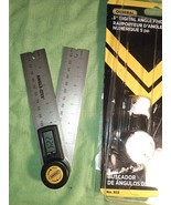 GENERAL TOOLS 822 Digital Angle Finder 5&quot; Size LCD - £17.39 GBP