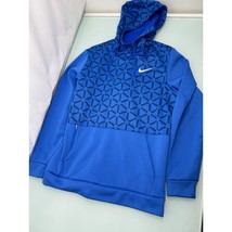 Nike Men Therma-FIT Geo Print Hoodie Pullover Hooded Sweatshirt Sweater ... - $24.72