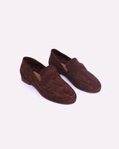 Raffia Loafers shoes Slip-on Flats women Raffia Moccasins ballet Raffia ... - £63.94 GBP