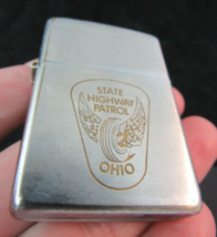 RARE Zippo Lighter 1971 OHIO STATE HIGHWAY PATROL vintage WITH PROVENANCE!! - £110.17 GBP
