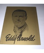 Eddy Arnold Concert Tour Program Vintage 1960&#39;s VG++/NM - $14.99