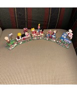 Danbury Mint Peanuts Valentines Day Train Snoopy Charlie Brown  - $2,404.37 MXN