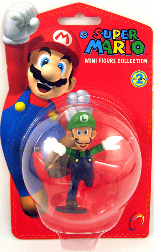 Primary image for Nintendo Super Mario 2 inch Luigi Mini Figure Brand NEW!