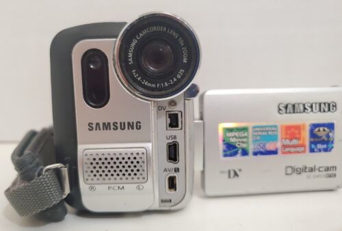 Primary image for Samsung SC-D453 Camcorder MiniDV w/Battery, No Charger Adapter UNTESTED