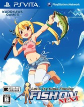 Ps Vita Let&#39;s Try Bass Fishing Fish On Next Japan Game Japanese - £94.10 GBP