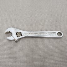 Vintage Crescent Crestoloy Steel 4 Inch Adjustable Wrench Made in Jamestown, NY - £19.77 GBP