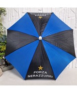 Rare Vintage Inter Milan Forza Nerazzurri Hat Umbrella, Football Soccer ... - $735.11 MXN