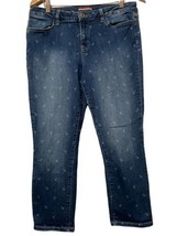 Women&#39;s Tommy Hilfiger Vintage Medium Wash Boyfriend Jeans Size 10 Anchors - $19.75