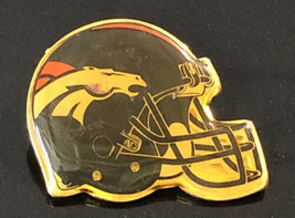 1996 RARE Vintage Denver Broncos Helmet Logo Pin, Made in USA NFL - $19.70