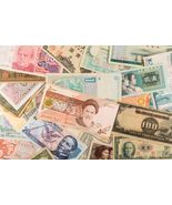 World Note Lot. Miscellaneous Europe, Asia, Central &amp; South America. 50 ... - $165.94