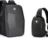 17.3 Inch Expandable Backpack, Hard Shell Sling Bag - $277.99