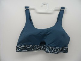 Adore Me Women Wirefree Full Support Sports Bra 09327 Indian Teal Medium - $180.65 MXN