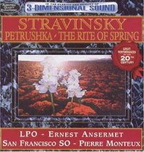 Stravinsky: Petrushka &amp; the Rite of Spring [Audio CD] ANSERMET / SFSO - £10.09 GBP