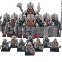 New 8Pcs Iron Hills Dwarf Warriors The Hobbit Battle Of The Five Armies ... - £35.44 GBP