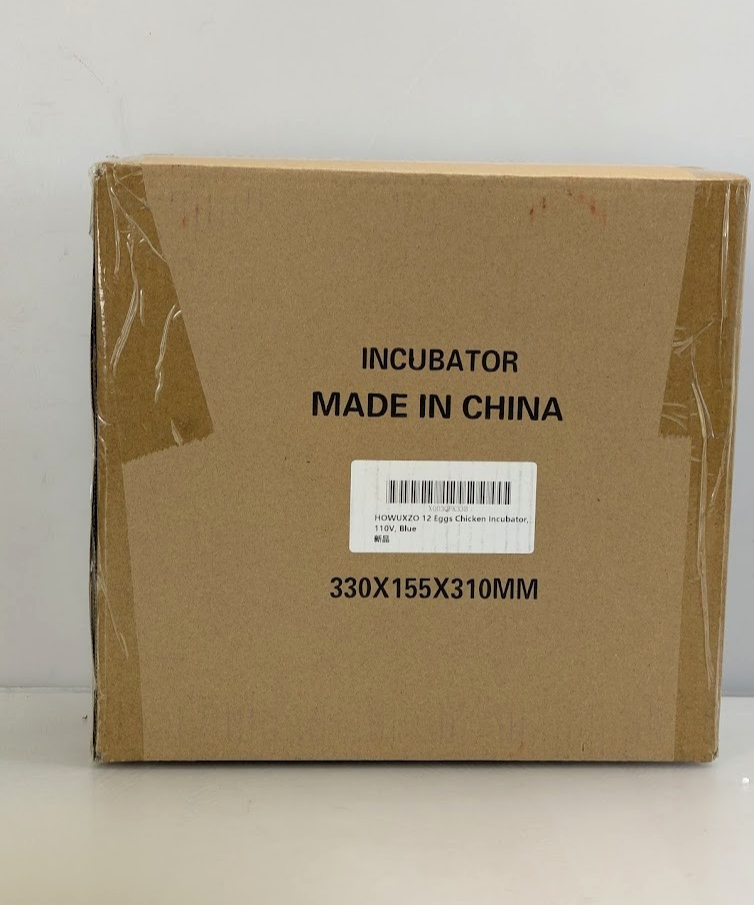 HOWUXZO 12-Eggs Chicken Incubator for Chicken Hatching Egg Hatching  110... - $58.31