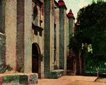 Stairway at San Gabriel Mission CA Unused 1910s Vtg Postcard UNP - $3.33