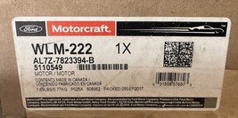 NEW Motorcraft Window Lift Motor Front RH WLM-222, AL7Z-7823394-B - £49.11 GBP