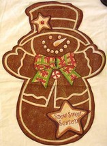 Ginger Bread Man Canvas - $20.00