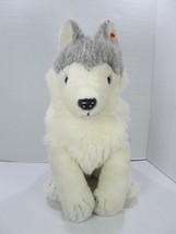 TY Classic Siberian Husky TIMBER the Dog Plush 1993 Stuffed Animal Toy Wolf 15&quot; - £17.93 GBP