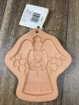 Amaco Cotton Press Mold Cookie Art Press Terra-Cotta Angel - $16.88 CAD
