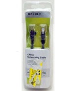 Belkin 7&#39; ft 2.13m Cat5e Networking Ethernet Cable BLACK Router PC/Mac C... - £2.94 GBP