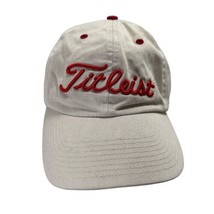 Vtg Titleist UNLV Cap Hat Strapback Golf Red Stitched Twins Enterprise T... - £31.95 GBP