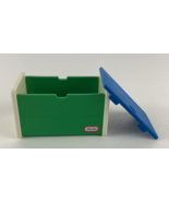 Little Tikes Dollhouse Miniature Playroom Toy Box Chest Replica Vintage ... - $54.55 CAD