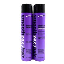 Sexy Hair Smoothing Shampoo &amp; Conditioner Coconut Oil 10.1 fl.oz Duo - £27.97 GBP