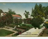 Inn at Rancho Santa Fe California Postcard 1947 - $19.80