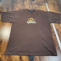 Vintage 90s Ezekiel Skateboard Skateboarding Men&#39;s T-Shirt Made in USA S... - $29.69