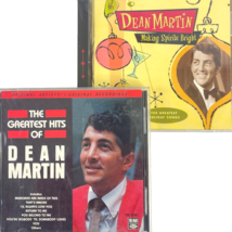 Dean Martin 2 CD Bundle Greatest Hits + Making Spirits Bright Christmas 1998 RE - £15.42 GBP