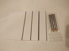 Pictionary Replacement Parts Pieces Lot 4 Pads 4 Pencils Paper Note Pad - £10.24 GBP