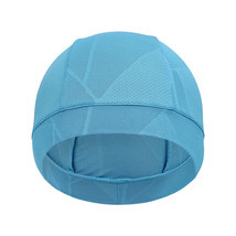 Finch Blue - Cooling Skull Cap Sweat Liner Running Beanie Cycling Men Women - £14.78 GBP