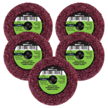 Forney Quick Change Surface Prep Pads (5-Pack), Medium Grit, Automotive Sanding - $883.31 MXN
