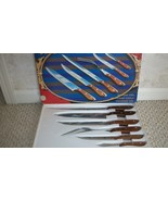 Vintage Never Used Stainless Steel 6 PC. Cutlery/Knife Set (NIB) (#0467)  - £44.02 GBP