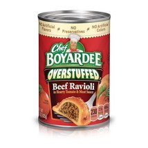 Chef Boyardee Overstuffed Beef Ravioli, 15 oz, 12 Pack - £12.20 GBP